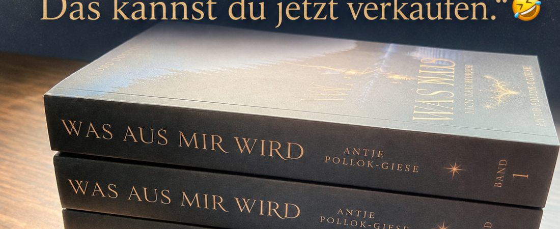 Mein Buch ist veröffentlicht.